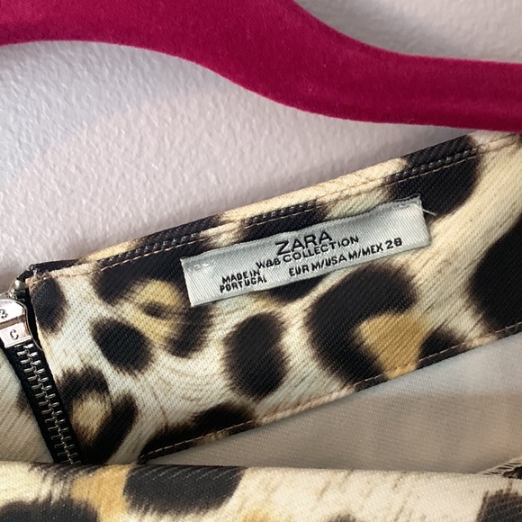 ZARA DRESS ANIMAL PRINT - Picture 4 of 4